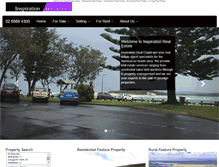 Tablet Screenshot of inspirationrealestate.com.au